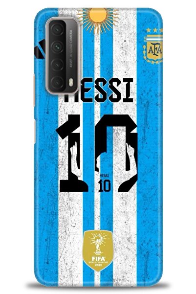 Rulet Aksesuar حافظة متوافقة مع هاتف هواوي بي سمارت 2021 HD مطبوع + واقي شاشة...