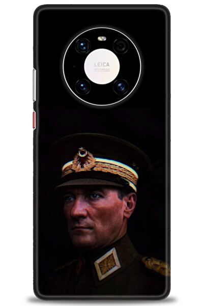 Rulet Aksesuar غطاء متوافق مع هاتف هواوي ميت 40 برو HD مطبوع - غطاء سيليكون م...