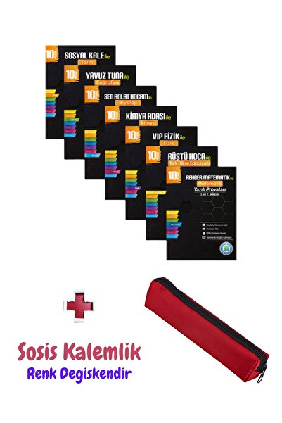 Tonguç Yayınları 10. Sınıf Yazılı Provaları Seti - 7 Kitap 1 ve 2. Dönem + So...