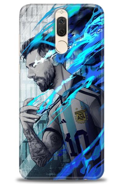 Rulet Aksesuar غطاء متوافق مع هاتف هواوي ميت 10 لايت HD مطبوع - غطاء سيليكون ...