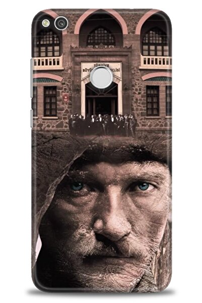 Rulet Aksesuar غطاء متوافق مع هاتف هواوي P9 لايت 2017 HD مطبوع - غطاء سيليكون...