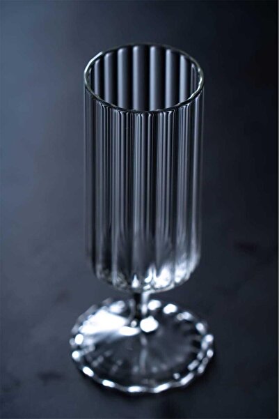 ACAR Lume Set of 6 Glass Coffee Side Glasses - 120 ml