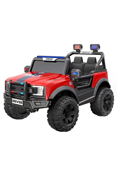 BabyCara 4×4 Battery Operated Jeep for Kids Ride on Car with RGB Windshield Light & Music and Remote to Drive