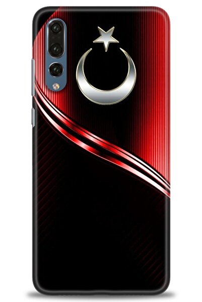 Rulet Aksesuar غطاء متوافق مع هاتف هواوي P20 Pro HD مطبوع - غطاء سيليكون مصمم...