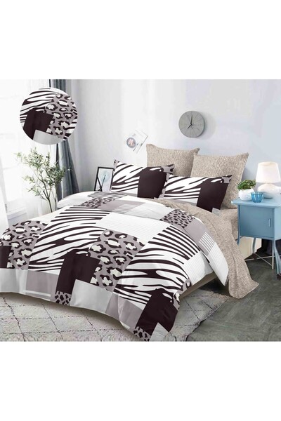 Happy Home FINET bed linen, double bed, with elastic, 6 pieces, 180x200cm