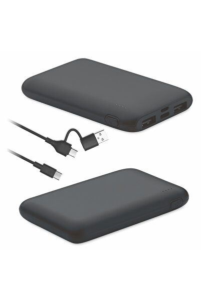 JOY CREATIVE Baterie externa, powerbank 5000 mAh Li-polymer, 2 x USB 18W, 1 x Type C 20W, 1 x microUSB