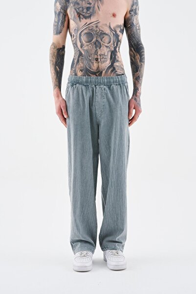 Machinist Ανδρικό παντελόνι Effected Washable Basic Ghost (Ghost)