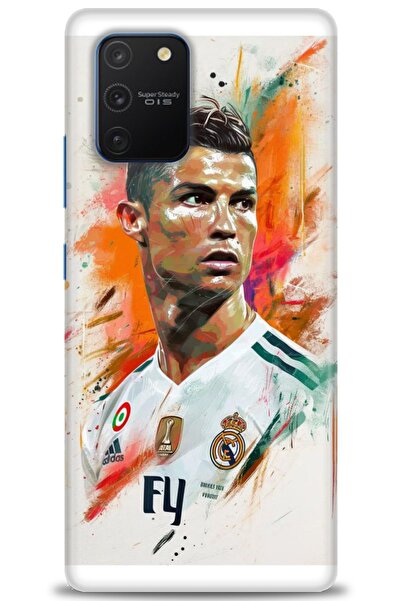 kılıfevreni غطاء متوافق مع هاتف Samsung Galaxy A91 A+ Plus HD مطبوع - غطاء من...