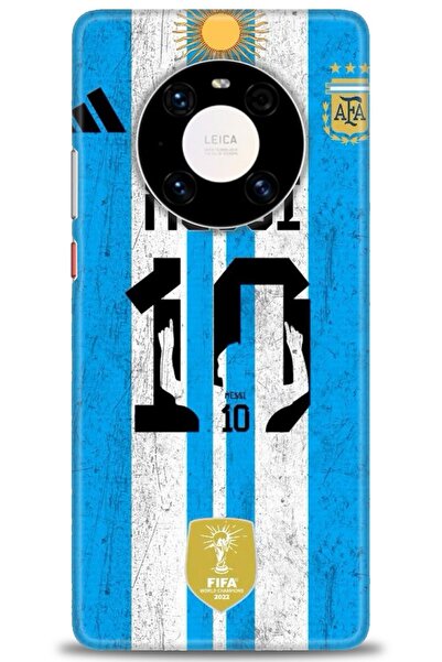 Rulet Aksesuar غطاء متوافق مع هاتف هواوي ميت 40 برو HD مطبوع - غطاء سيليكون ب...