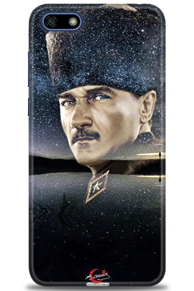 Rulet Aksesuar غطاء متوافق مع هاتف هواوي Y5 2018 HD مطبوع - غطاء سيليكون مصمم...