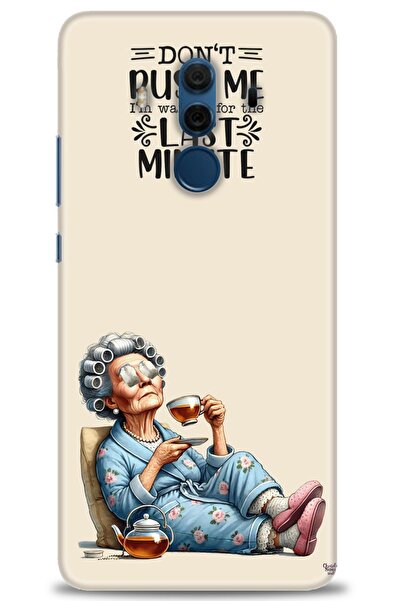 Rulet Aksesuar غطاء متوافق مع هاتف هواوي ميت 10 برو HD مطبوع - غطاء سيليكون م...