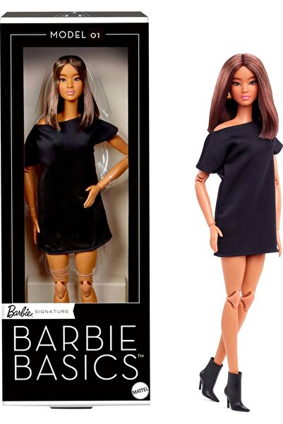 STOREMAX BASICS™ Moda Bebekler - Kumral Saçlı Basics uygun bebek, siyah ve si...