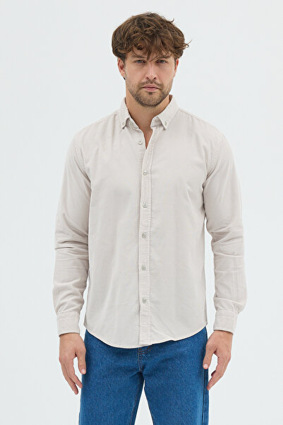 Cosplay Erkek Regular Kadife Uzun Kollu Gömlek