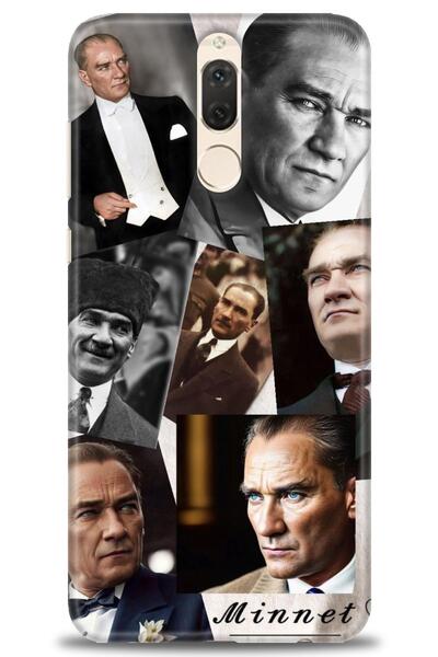 Rulet Aksesuar غطاء متوافق مع هاتف هواوي ميت 10 لايت HD مطبوع - غطاء سيليكون ...