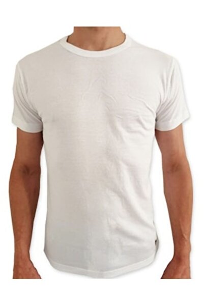 U.S. Polo Assn. tricou clasic cu imprimeu rotund, alb, mărimea S