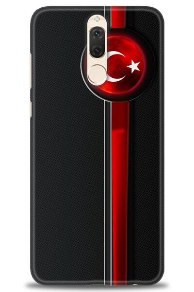 Rulet Aksesuar غطاء متوافق مع هاتف هواوي ميت 10 لايت HD مطبوع - غطاء سيليكون ...