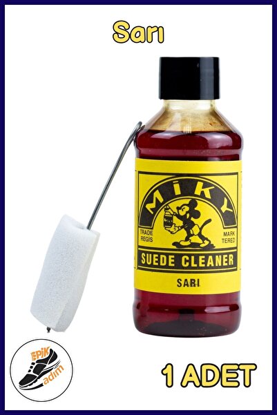 MİKY Süet & Nubuk Yenileyici Likit Boya | Canlandırıcı Renk Bakımı | Sarı (10...