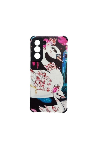 BV Husă de telefon compatibilă cu Samsung Galaxy S21 FE, Swan, HT69