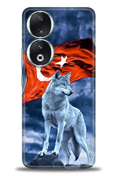 Rulet Aksesuar غطاء متوافق مع هاتف هواوي هونر مطبوع HD - غطاء سيليكون مصمم - 36