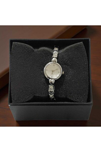 MODA Silver Women's Wristwatch with Zircon Stone – Elegant and Stylish Design...