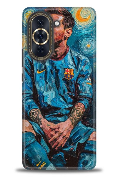 Rulet Aksesuar غطاء متوافق مع هاتف هواوي نوفا 10 برو HD مطبوع - غطاء سيليكون ...