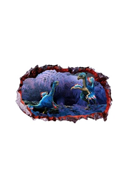 BV Sticker decorativ cu Dinozauri, 85 cm, 4232ST-1