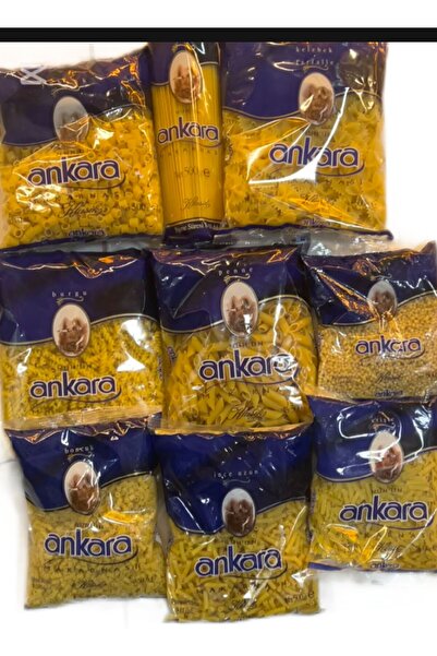 Nuh'un Ankara KARMA MAKARNA SETİ 10 FARKLI çEŞİT 500GRX10 PAKET