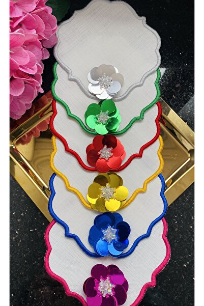 ELÇİÇEK HOME Παρουσίαση Χαρτοπετσέτα, Κοκτέιλ Χαρτοπετσέτα, Παρουσίαση Καφέ Παρουσίαση Χαρτοπετσέτα 6 Τεμάχια