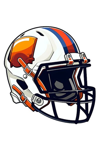 BV Sticker decorativ, Casca Hochei, Alb, 65 cm, 1335STK-8