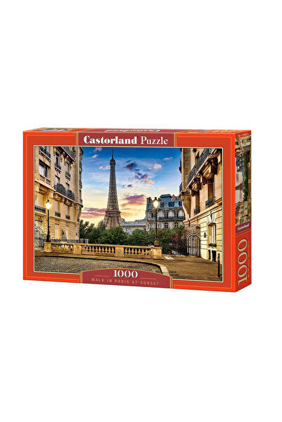 Castorland Puzzle 1000 piese Plimbare prin Paris la apus 104925