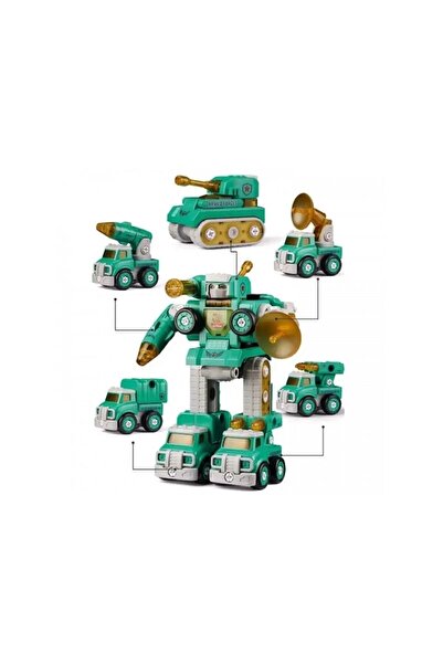 ALIBIBI ® 5-in-1 Robot, 90 pieces included