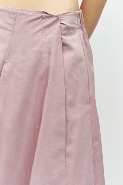 BİZE Tafta Etek - Kırmızı