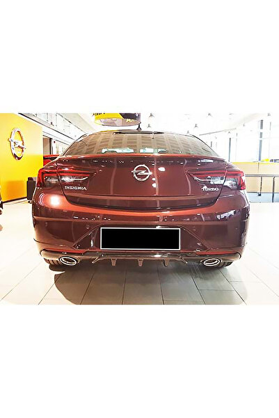 Genel Markalar Opel insignia B Opc Difüzör Parlak Siyah Plastik Egzoz Görünüm...