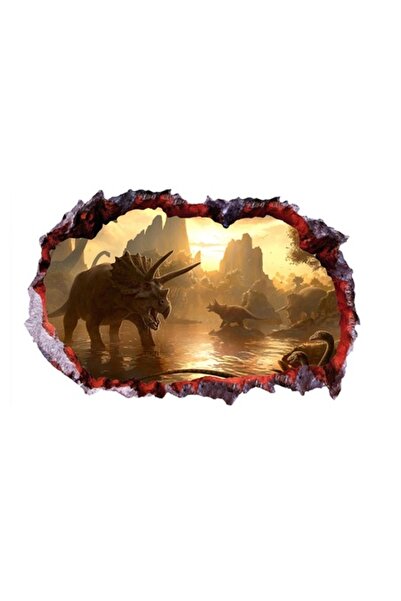 BV Autocolant decorativ cu dinozauri, 85 cm, 4263ST-1