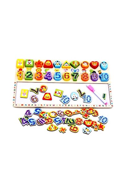 BV Joc educativ - Forme geometrice și numere, 3 în 1 (TT007)