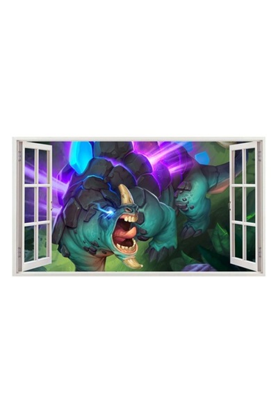 BV Autocolant decorativ cu dinozaur, 85 cm