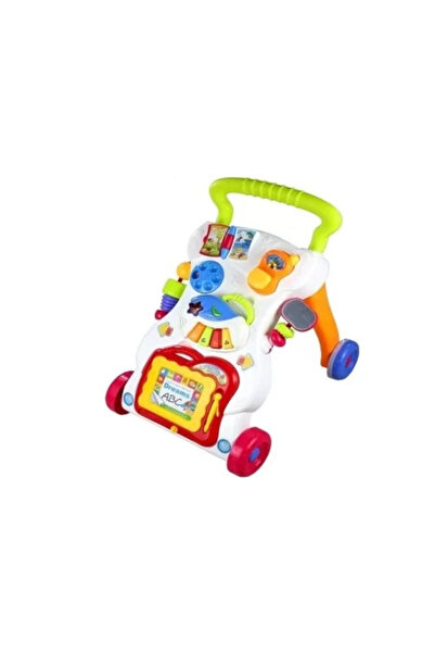 LeanToys Multifunkčné chodítko s aktivitným centrom, viacfarebné,