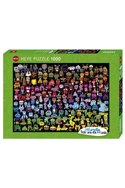 Heye Puzzle 1000 piese Doodle Rainbow 29786