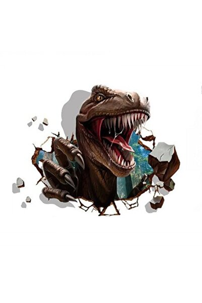 BV Autocolant decorativ cu dinozauri, 95 cm, 777STK