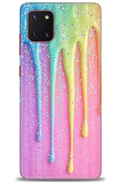 CaseMio Samsung Galaxy Note 10 Lite Uyumlu Kılıf HD Baskılı Kapak - Tasarım S...