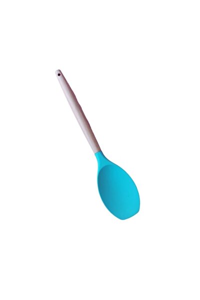 BV Wooden spoon with silicone, 30 cm