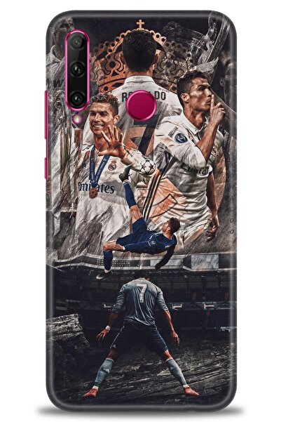 Rulet Aksesuar غطاء متوافق مع هاتف هواوي هونر 20 لايت HD مطبوع - غطاء سيليكون...