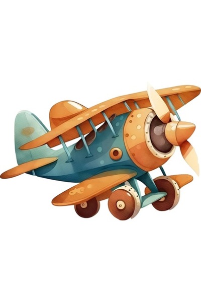 BV Autocolant decorativ - Elicopter, Maro, 86 cm