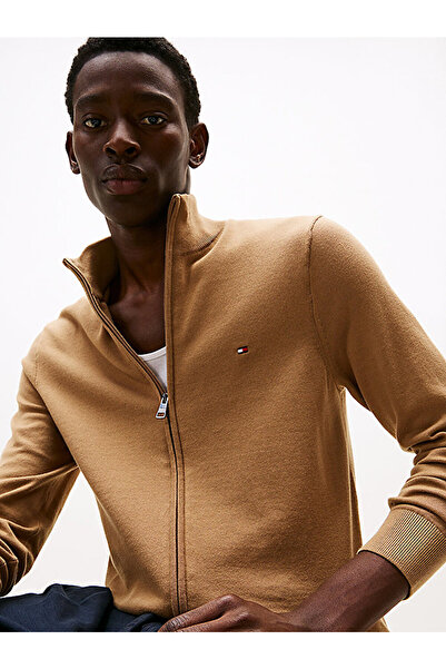 Tommy Hilfiger Men's Essential Cotton Zip Cardigan