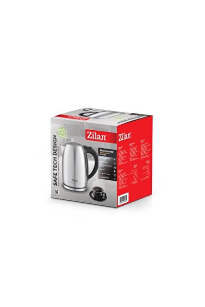 Zilan ZLN-1680 Electric Kettle, Stainless Steel, 2200 W, 1.7 L, Black