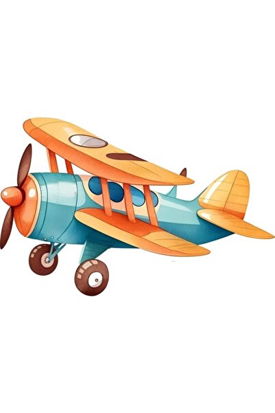 BV Autocolant decorativ, Elicopter, Albastru, 90 cm, 1286STK-4