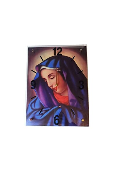 BV Decorative wall clock, Mother of God (Virgin Mary), 40 cm, DO13-1