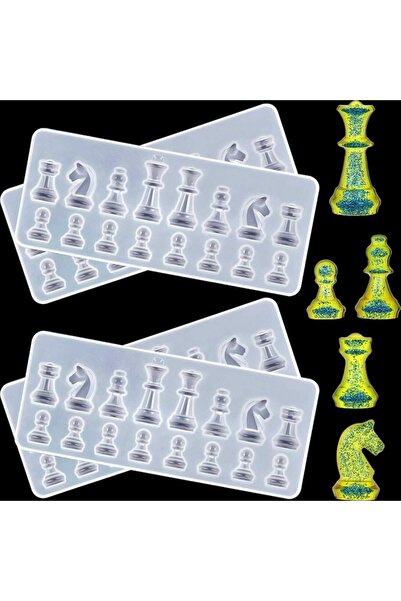 BV Silicone cake mold, Chess Pieces, 529COF