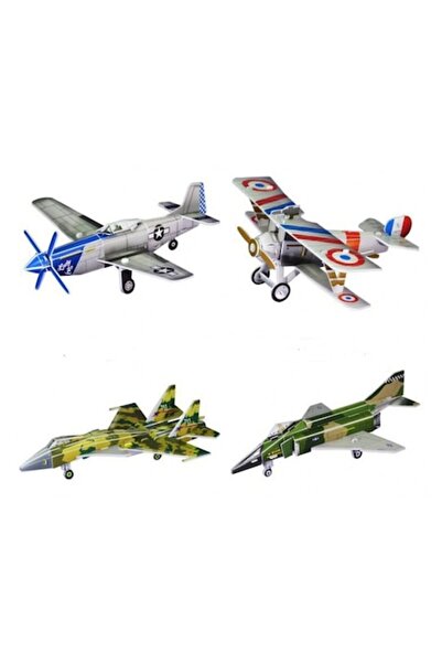 ALIBIBI 3D Airplanes Puzzle, 78 pieces