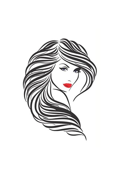 BV Autocolant decorativ, Femeie, 80 cm, 215STK-2